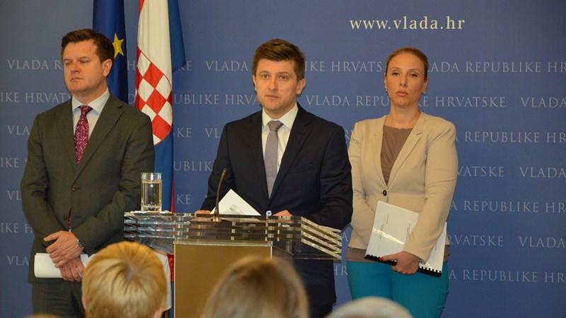 Ministar financija Marić: U 2016. deficit opće države 0,8 posto BDP-a, a smanjen je i udio javnog duga u BDP-u